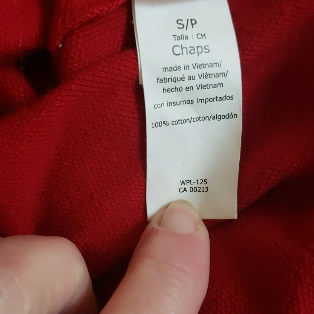 NWOT Mens Chaps Short Sleeve Polo Sz Small - Picture 5 of 5